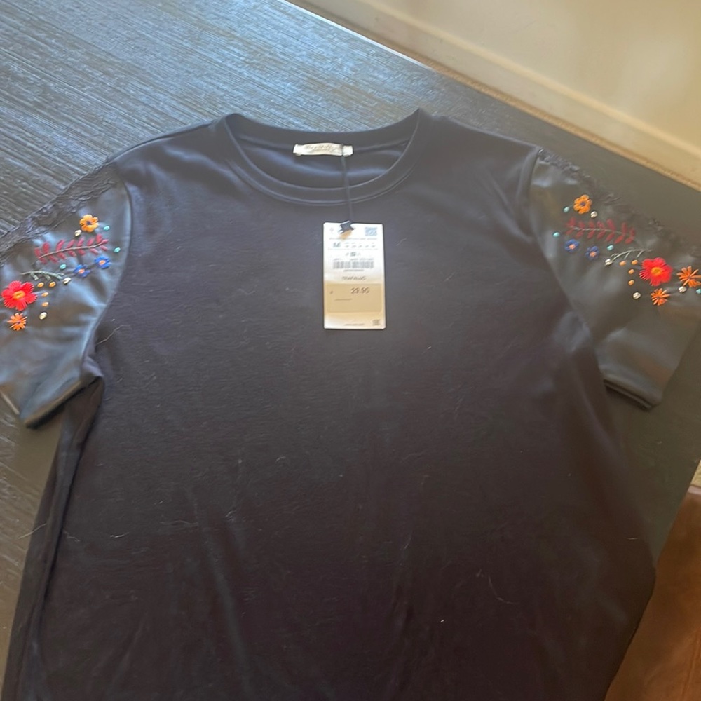 Women’s black t-shirt dress